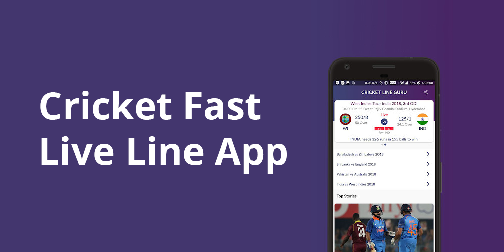 برنامه کریکت Fast Live Line