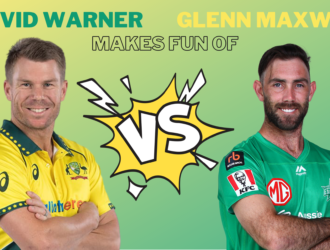 David Warner สร้างความสนุกสนานให้กับ Glenn Maxwell