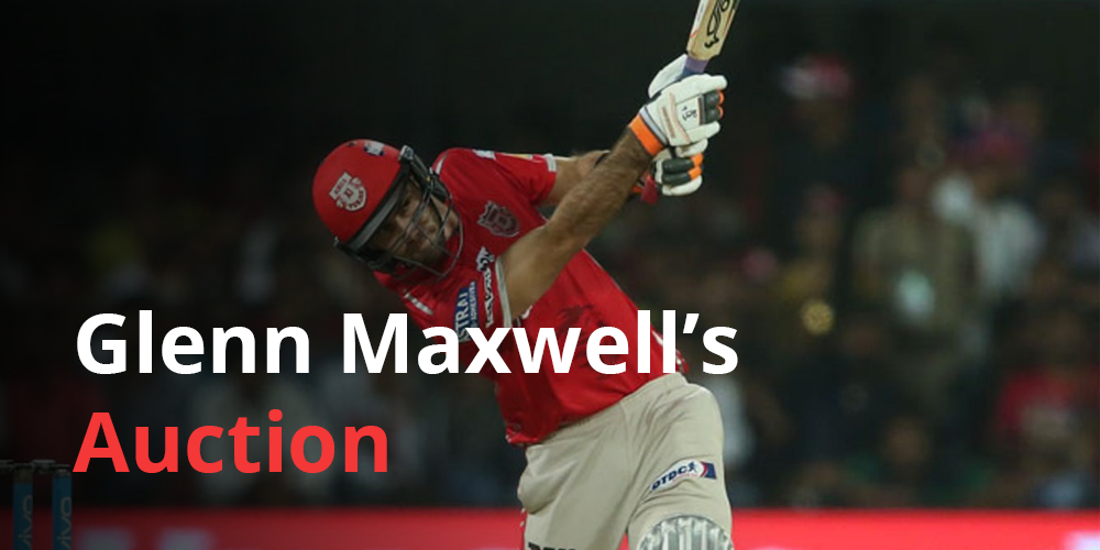 Glenn Maxwell ရဲ့လေလံ