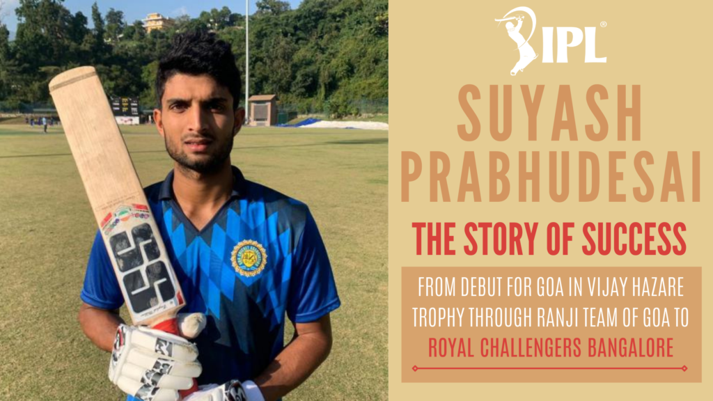 भारतीय क्रिकेट के लिए युवा सनसनी PRABHUDESAI