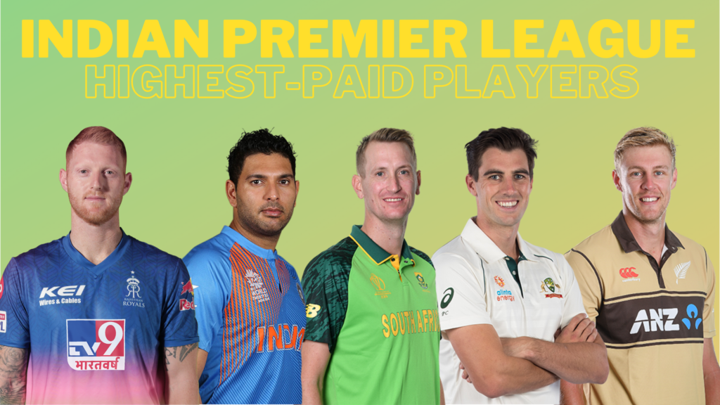 Who are the highestpaid players in the IPL history