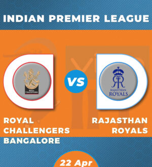 ராயல் சேலஞ்சர்ஸ் பெங்களூர் Vs ராஜஸ்தான் ராயல்ஸ்: கணிப்பு மற்றும் முன்னோட்டம். விளையாட்டை யார் வெல்வார்கள்?