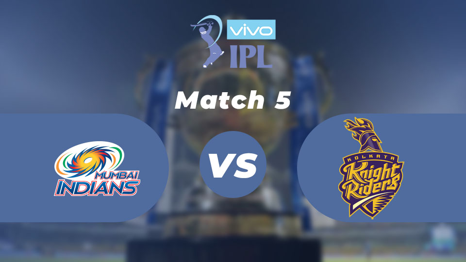 IPL 2021 Match 5 highlights: Mumbai Indians vs Kolkata Knight Riders