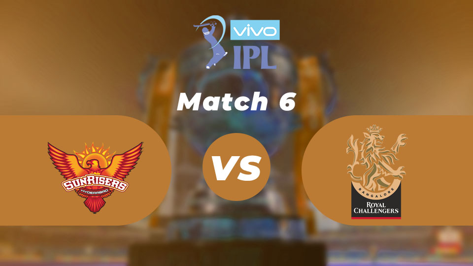 IPL 2021 Match 6 highlights: Sunrisers Hyderabad vs Royal Challengers Bangalore